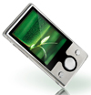 Microsoft Zune design mp4 player